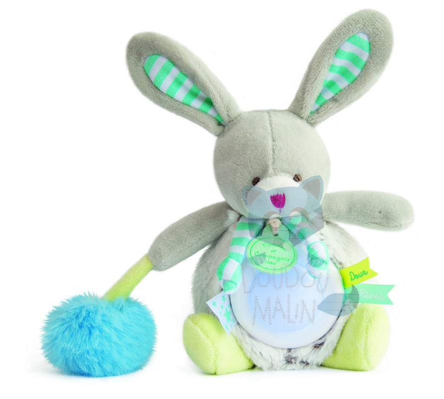  lovely pistache veilleuse lapin vert 